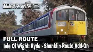 Isle Of Wight: Ryde - Shanklin Route Add-On | No Commentary | TSW2 | Shanklin To Ryde Pier Head