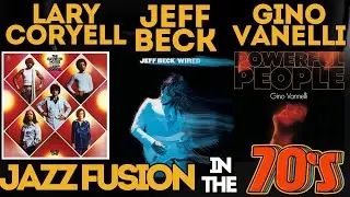 JAZZ FUSION IN THE 70'S: LARRY CORYELL / JEFF BECK / GINO VANELLI | FIRST TIME COUPLE REACTION