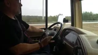 Garmin RV / Eez tire pressure monitor/ TruCenter- driving down the road!