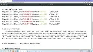 【How to use KC868 H32BS #06】web http command for integration