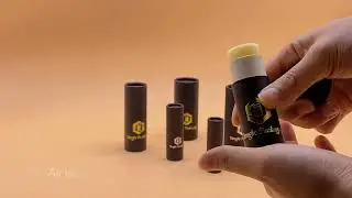 Eco-friendly Lip Balm Paper Tube