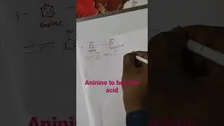 Aniline to Benzoic acid #organicchemistry #short #shortvideo #chemistryclass12