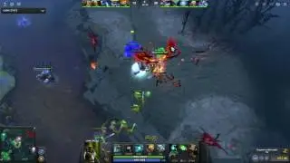 Dota 2 Legion Commander used Illusions rune