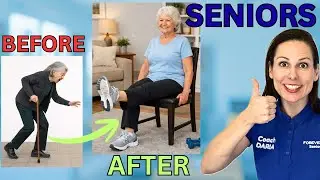 3 BEST Chair Exercises For Stronger Legs and Knees
