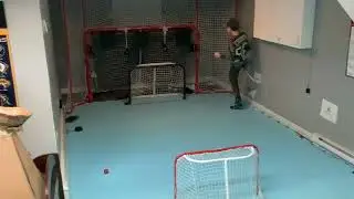Mason Coznov hits the Michigan in game 2 of the PIHL Finals