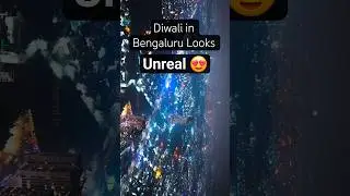 Diwali 2025 in Bengaluru 🔥 | Festival of Lights Drone Video
