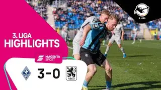 SV Waldhof Mannheim - TSV 1860 München | Highlights 3. Liga 21/22