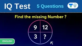 IQ Test | Missing Number Puzzles - I | Top 5 Questions | Brain Wizard