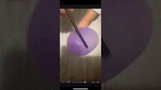 Can u make a good bubble using slime and a straw? Let&rsquo;s find out! 🫧🫧