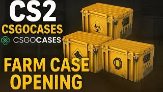 Opening Farm Cases! - CSGOCASES PROMO CODE 2025