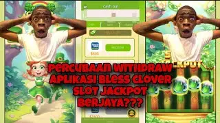 Aplikasi Bless Clover Slot Jackpot membayar?? Live bukti percubaan withdraw #blesscloverslotjackpot 