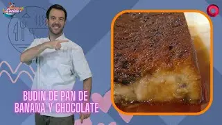 Budín de pan de banana y chocolate | #EscuelaDeCocina