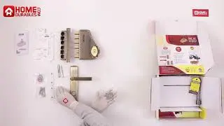 Europa Hexabolt H367AB Main Door Lock Unboxing Video by HomeDurables.com