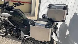 Ba&uacute;s Alum&iacute;nio Scam linha Ushuaia Honda NC750x