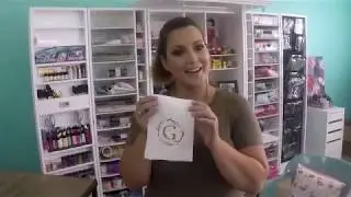 Craftmas Episode 6 : Creating Custom Napkins