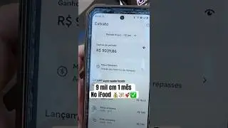 Quanto um entregador do iFood ganha em 1 m&ecirc;s ? #ifood #entregadores