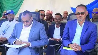 Khudbada Madaxwaynaha DDS Mudane Mustafe Muxumed Cumar Xadhigjarka Mashruuca biyogelinta  Dhagaxbuur
