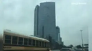 Amegy building on West Loop has windows shot out