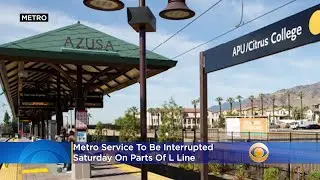 Metro Service To Be Interrupted Saturday On Parts Of L Line
