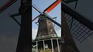 Molino Zaanse Schans #netherlands #citytour #citywalk #amsterdam
