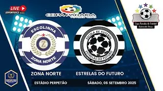 ZONA NORTE X ESTRELAS DO FUTURO - AOVIVO - COPA PARA&Iacute;BA SUB-15 ETAPA DE CAJAZEIRAS-PB 2025