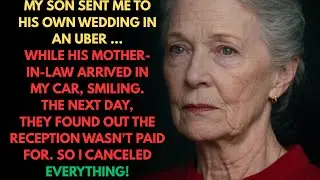 MY SON Sent Me to the Wedding in an Uber… and Took His MOTHER IN LAW in MY CAR, SO I…