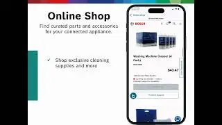 Online Shop | Bosch Laundry with Home Connect&trade;