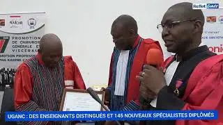 UGANC : Des enseignants distingués 145 nouveaux spécialistes diplômés 
