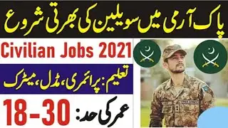 Join Pak Army Jobs 2021 for Civilians || All Advertisement
