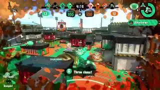 Splatoon 2: Epic Claim Blitz fight