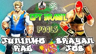 SF6 👊 Juninho-Ras (Luke) vs Brayan Job (Marisa) 👊 Capcom Pro Tour CPT Brasil - Street Fighter 6