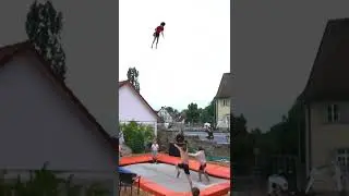 WORLDS FIRST 8 FLIPS *30ft high*