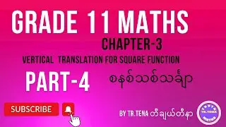 Grade11 maths chapter3 , transformation functions, tena