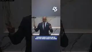 Governor Moore places blame on Hogan for current budget challenges