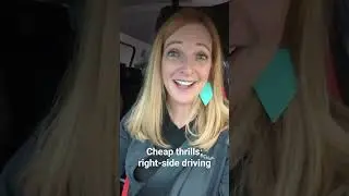 Cheap thrills: right-side driving in New Zealand.