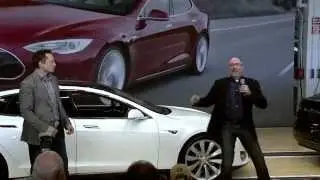 Tesla Model S first customer delivery - live event