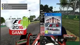 F1 2016 - Mobile [Android/iOS] VS. PS4 Graphics Comparison