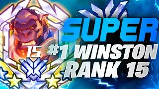 Super Rank 15 Winston God - Overwatch 34 Top 500