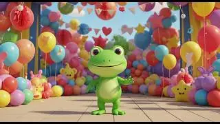 🎵Canción Infantil de Animales 🐸🧸🐦 | Bailes y Movimientos para Niños