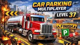 Car Parking Multiplayer Level 37 | Hard Parking Challenge Gameplay