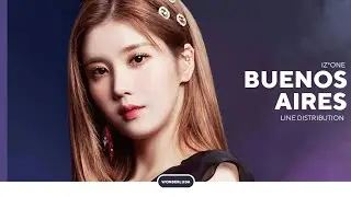 [CORRECT] IZ*ONE - Buenos Aires &bull; Line Distribution