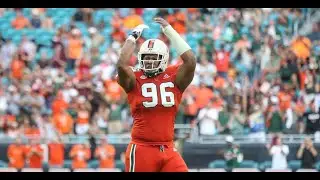Jon Ford Miami Hurricanes DT/Nose 2021-22 Highlights