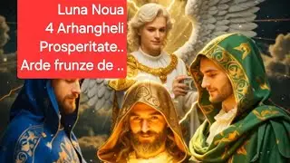 Luna Noua 18,19,20-Chema cei 4 Arhangheli pentru Prosperitate si Protectie-Arde foi de Dafin asa!
