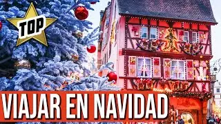 ✈️DÓNDE ir en NAVIDAD✈️😍 TOP Destinos para viajar en Diciembre 😍➡️ Países y Ciudades Navideños ⬅️⬅️