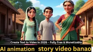 Make a Full 3D Cartoon Animation with FREE AI (Consistent Characters + Lip Sync)