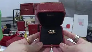 Cartier Classic Trinity Ring Unboxing and Review!