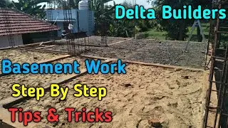 Basement Work செய்யும் போது கவனிக்க வேண்டிய விஷயங்கள் Basement Construction in Tamil#Basement #Delta