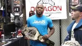 Merry Christmas James Trimm UFC fighter Rashad Evans from Terri Andrews @ Al Ruddick