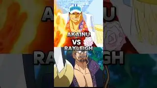 akainu vs prime rayleigh #whoisstrongest #onepiece #shorts