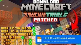 DOWNLOAD MCPE PATCH 1.21.2 TERBARU! || BISA PASANG SHADERS!  || LINK MEDIAFIRE!!